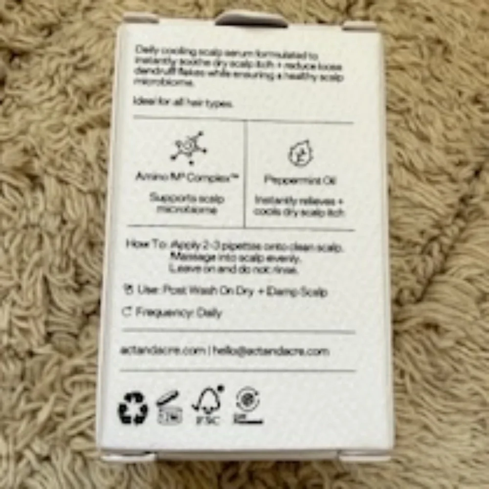 Act + Acre Cooling Scalp Relief Serum *NEW* - Picture 3 of 7